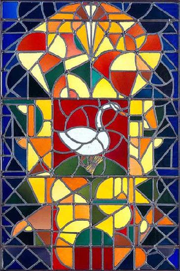 Stained-glass Composition I., Theo van Doesburg